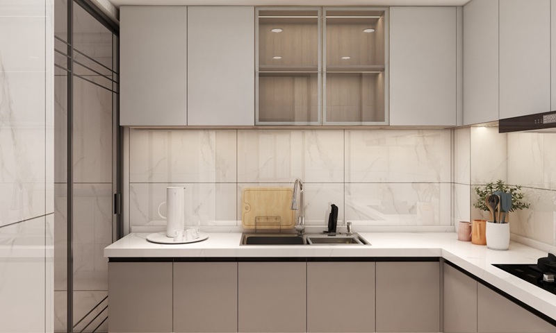 上海廚房櫥柜定制整體收納一體